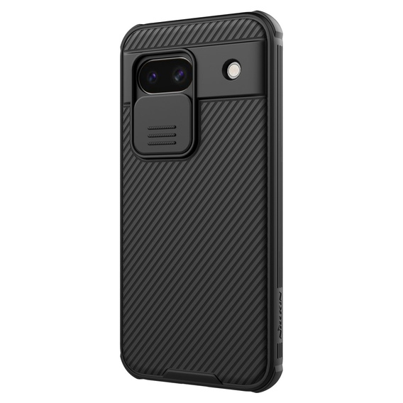 Etui do Google Pixel 8A, pancerne Nillkin, CamShield Pro, Czarne