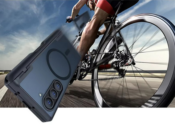 Etui do Samsung Galaxy Z Fold6 5G, Mobosi kompatybilny z MagSafe, czarne