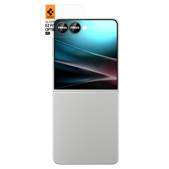 Osłona aparatu Spigen Glas.tR EZ Fit Optik Pro 2-Pack do Samsung Galaxy Z Flip7