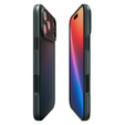 Etui Spigen do iPhone 17 Pro Max, Thin Fit Mag MagSafe, Abyss Green