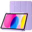 Etui do iPad 10.9" 2022 (10 gen.) / iPad 11" 2025 A16 (11 gen.), Origami, fioletowe