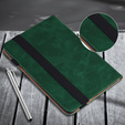 Etui do Samsung Galaxy Tab S10 Lite / S10 FE / S9 FE / S9, Classic, z miejscem na rysik, zielone