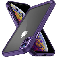 Etui do iPhone XR, ERBORD Impact Guard, ciemnofioletowe