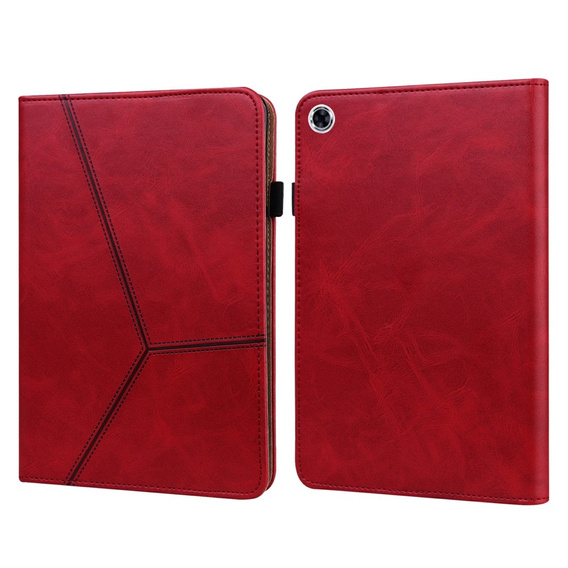 Etui do Samsung Galaxy Tab A9+, Classic, z miejscem na rysik, czerwone