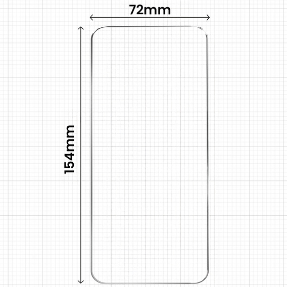 2x Szkło Hartowane do Samsung Galaxy S25 Edge, z ramką ułatwiającą montaż ERBORD Easy App