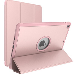 Etui do iPad 10.2" 2021/2020/2019 (9/8/7 gen.), Tri-Fold z miejscem na rysik, Rose Gold