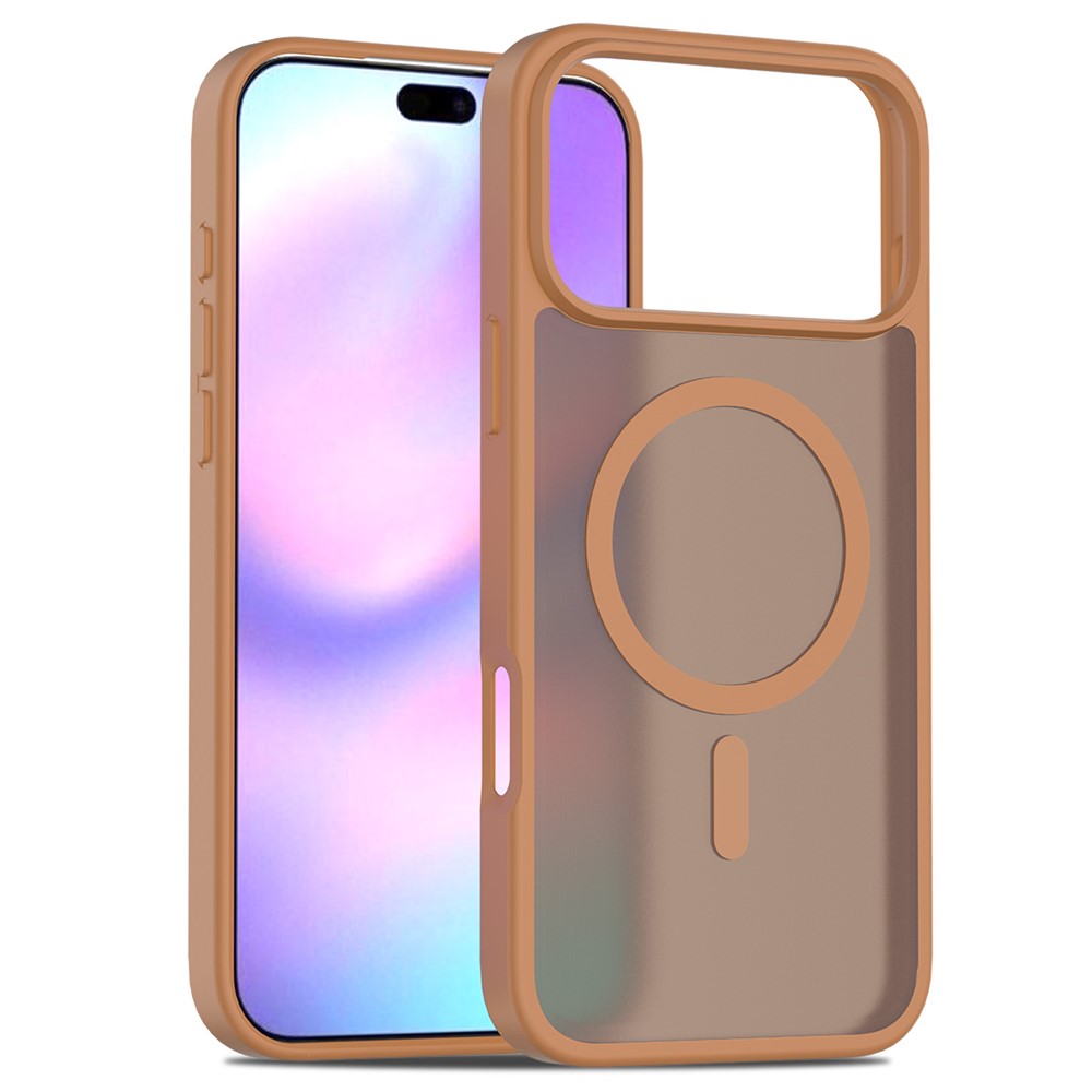 Etui do iPhone 17 Pro Max, Matt Case, do MagSafe, matowe brązowe