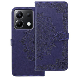 Etui z klapką do Xiaomi Poco X6 5G, Mandala, fioletowe