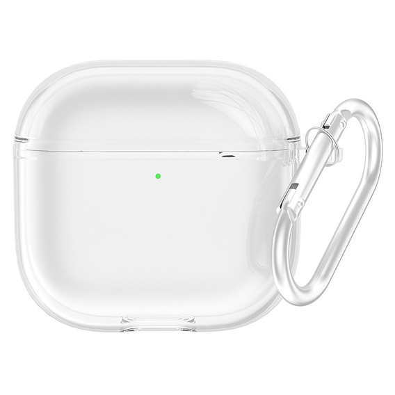 Etui Silicone na Słuchawki Apple Airpods 4, przezroczyste