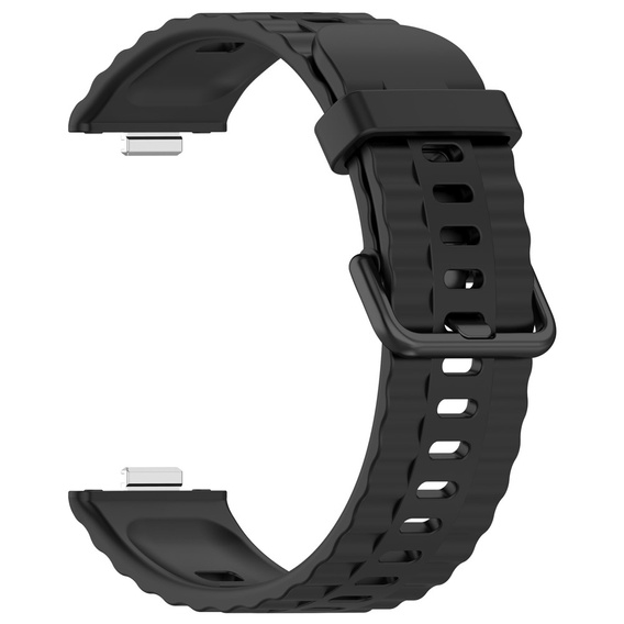 Pasek Silikonowy do Huawei Watch Fit 4 / 4 Pro / 3, Czarny