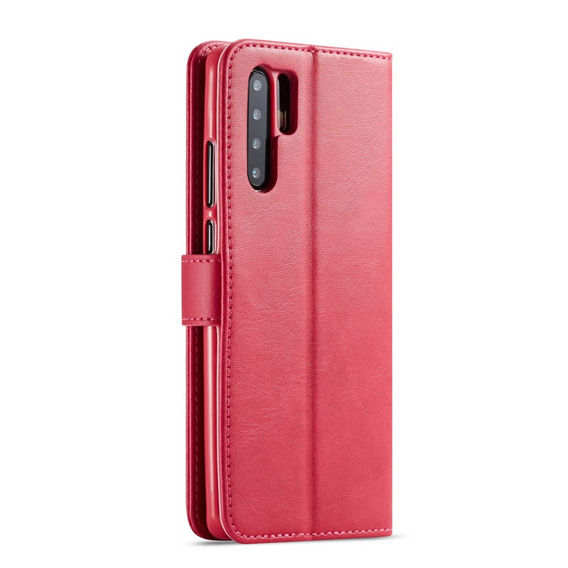 Etui z klapką do Huawei P30 Pro, LC.IMEEKE, różowe