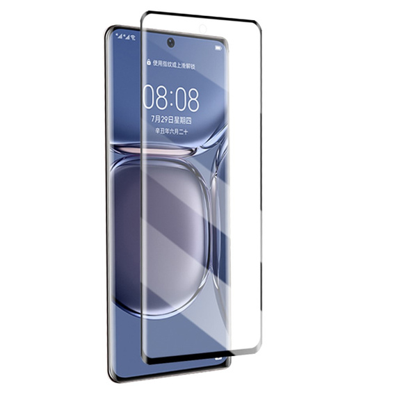 Szkło Hartowane Mocolo Full Glue do Huawei P50 Pro, czarna ramka