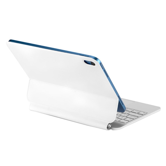 Etui z klawiaturą do iPad 10.9" 2022 (10 gen.), Magnetic Keyboard Touchpad, białe