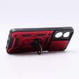 Etui pancerne do Oppo A78 4G, CamShield Slide, czerwone