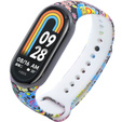 Pasek Silikonowy do Xiaomi Smart Band 10 / 9 / 8, Kolorowe wzory