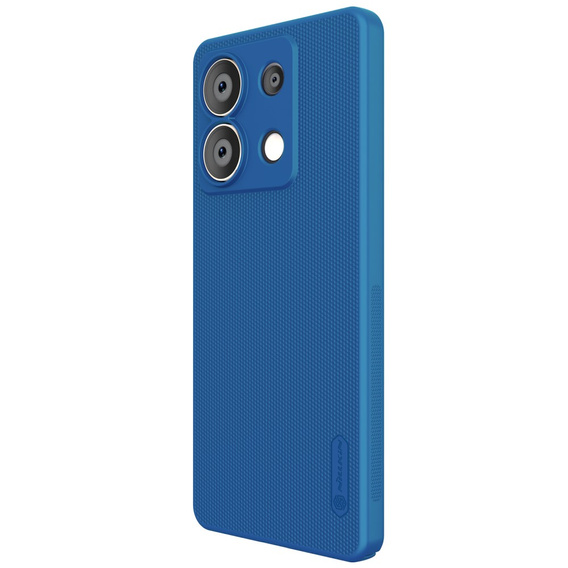 Etui NILLKIN do Xiaomi Redmi Note 13 5G, Obudowa Super Frosted Shield Case, Niebieskie