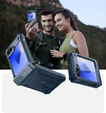 Etui pancerne do Samsung Galaxy Z Flip7 FE / Z Flip6, Dexnor, granatowe