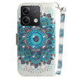 Etui z klapką do Xiaomi Redmi Note 13 5G, Wallet, Mandala Flower