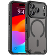 Etui pancerne do iPhone 17 Pro Max, do MagSafe, czarne