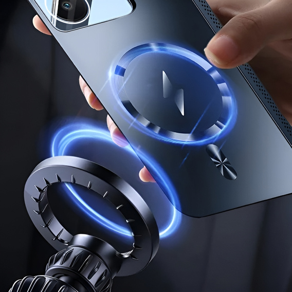 Etui do Oppo Reno 13 Pro, MagSafe, niebieskie