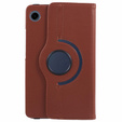 Etui do Samsung Galaxy Tab A9, Obrotowe 360, brązowe