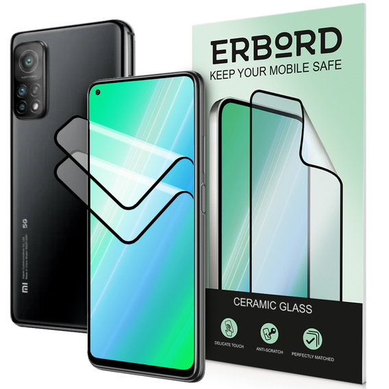 2x Szkło Hybrydowe Ceramic ERBORD do Oppo A54 5G/A74 5G/A93 5G