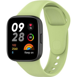 Pasek Silikonowy do Xiaomi Redmi Watch 3, Zielony