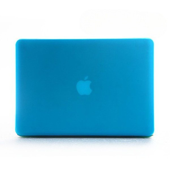 Etui do Macbook Air 13 A1466/A1369, Hard Case, Półprzezroczysty Niebieski