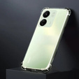 Etui do Xiaomi Redmi 13C, Anti-Shock, przezroczyste + Szkło 9H