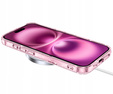 Etui do iPhone 16 Pro Max, ERBORD Glitter MagSafe, różowe + Szkło na ekran