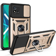Etui pancerne do Realme C11 2021, CamShield Slide, złote