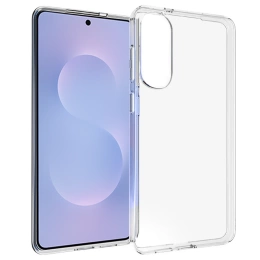 Etui Slim 1 mm do Samsung Galaxy S25 Edge, transparentna ochrona - przezroczyste