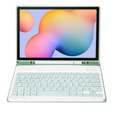 Etui z klawiaturą do Samsung Galaxy Tab S6 Lite 10.4" 2020/2022/2024, Pen Slot, zielone