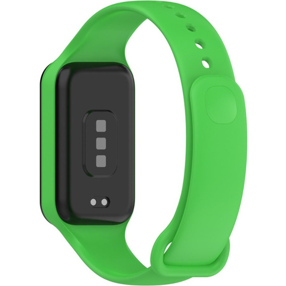 Pasek Silikonowy do Xiaomi Redmi Smart Band 2 / Xiaomi Smart Mi Band 8 Active, Zielony