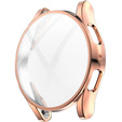 Etui z Osłoną na ekran do Samsung Galaxy Watch 5 44mm, Różowe złoto