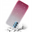 Etui Glitter Case do Samsung Galaxy A32 5G, Silver/Pink