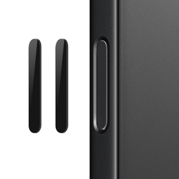 2x Szkło na przycisk sterowania kamerą NORTHJO do iPhone 16 / 16 Plus / 16 Pro / 16 Pro Max, czarne