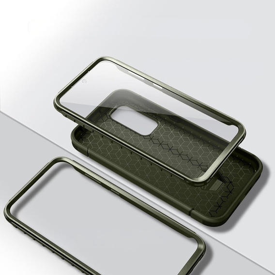 Etui do Samsung Galaxy S23 FE, Suritch Basic (Two Frames), zielone