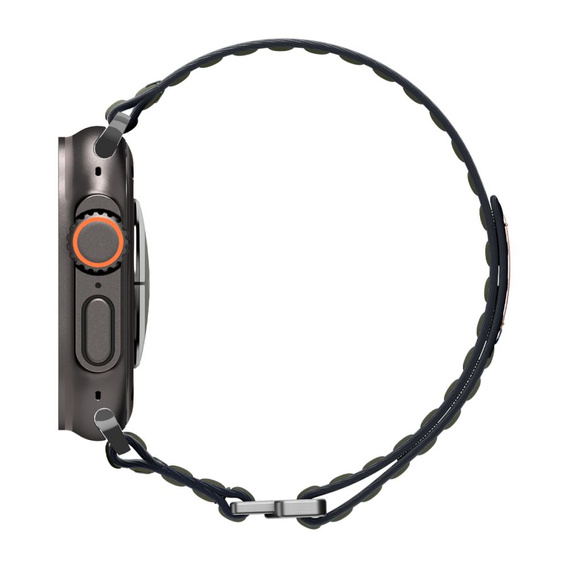 Pasek Spigen WBF0 Band do Apple Watch 1/2/3/4/5/6/7/8/9/10/11/SE/Ultra 1/2/3 42/44/45/46/49mm – Zielony