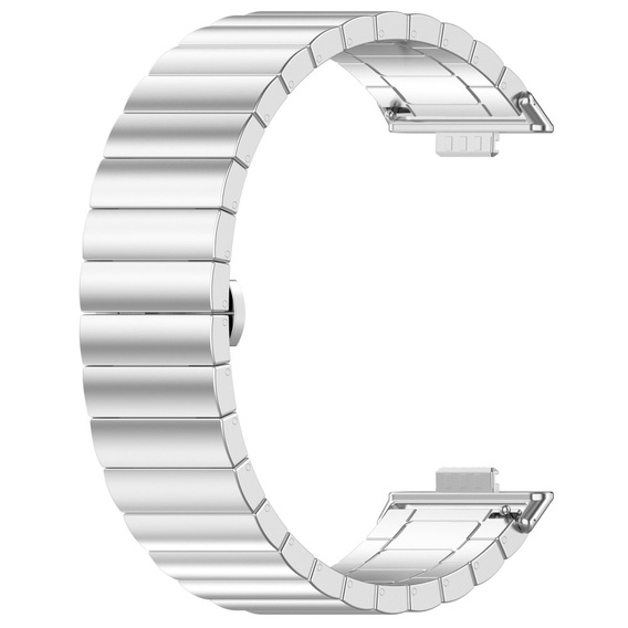 Stalowa Bransoleta do Huawei Watch Fit 4 / 4 Pro / 3, Srebrna