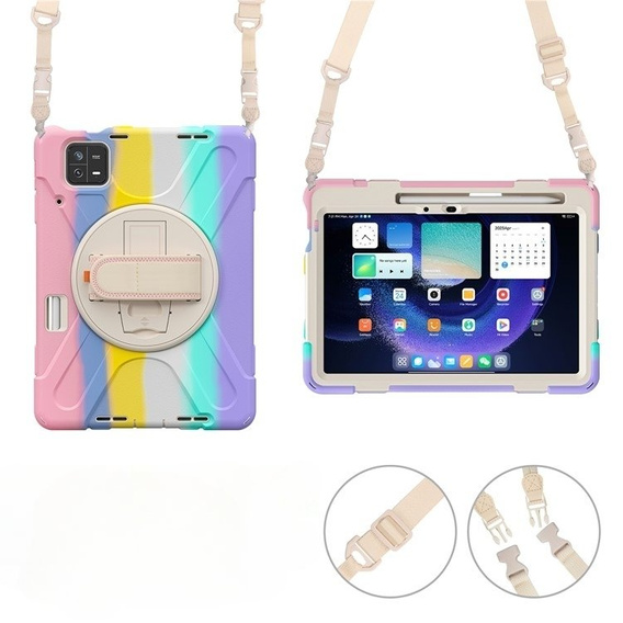 Etui dla dzieci do Xiaomi Pad 6 / 6 Pro, Obrotowe, Kolorowe