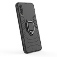 Etui do Samsung Galaxy A50/A50S/A30S, Kickstand Ring, czarne