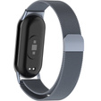 Bransoleta Milanese do Xiaomi Smart Band 10 / 9 / 8, Szary