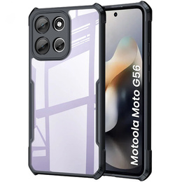Etui do Motorola Moto G56 5G, AntiDrop Hybrid, czarne