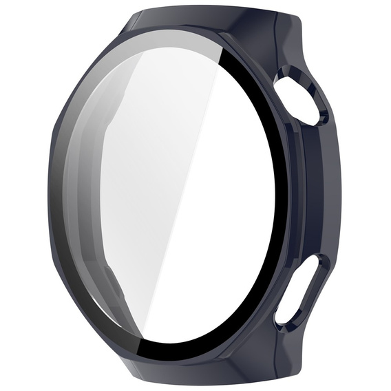 2w1 Etui + Szkło Hartowane do Huawei Watch GT 6 Pro 46mm, Granatowe