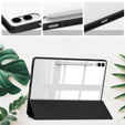 Etui do Samsung Galaxy Tab S9 FE+ Plus, Smartcase Hybrid, z miejscem na rysik, czarne
