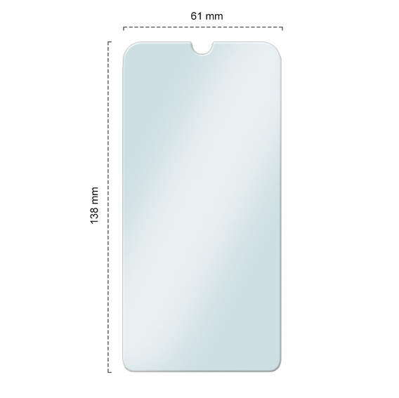 2x Szkło Hartowane do Huawei Y5 2019, ERBORD 9H Hard Glass, szybka