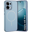 Etui ochronne do Oppo A6 Pro 5G, do MagSafe, niebieskie