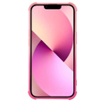Etui silikonowe do iPhone 13, Gradient Magnetic, do MagSafe, różowe