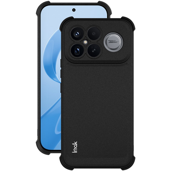 Etui IMAK do Xiaomi Poco F8 Ultra, Dropproof, czarne